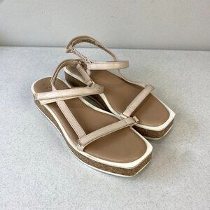 Strappy Chunky Platform Sandals 8.5